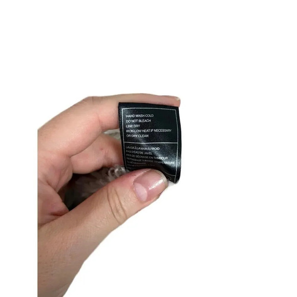 Jack By BB Dakota JC32904 Teddy Fuzzy Size Medium Tie Close Women’s - Picture 5 of 7